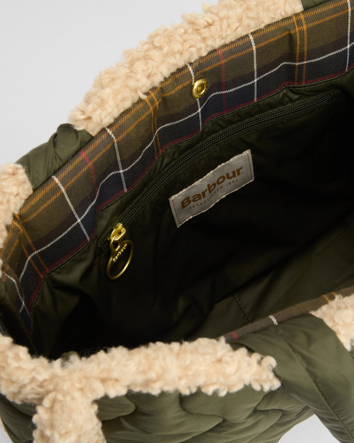 Olive Barbour Marnie Tote Bag