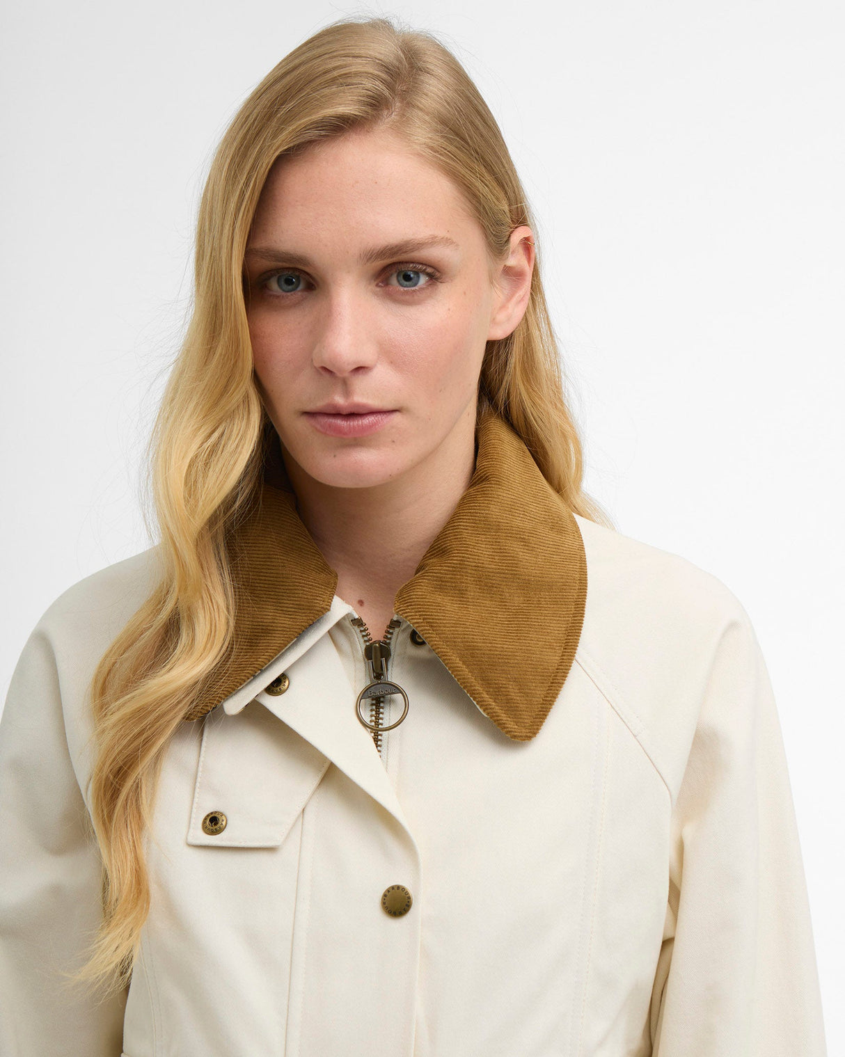 Light Pearl Beadnell Cropped Jacket