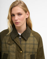 Dusky Green Tartan Beadnell Jacket