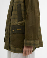 Dusky Green Tartan Beadnell Jacket