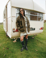 Dusky Green Tartan Beadnell Jacket