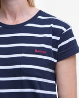 Navy & White Stripe Otterburn Cotton Dress