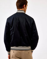 Black Varsity Tech Jacket