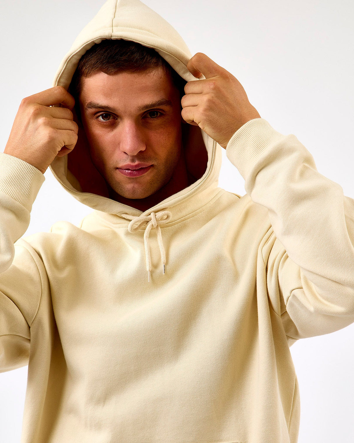 Ivory Danton Monogram Hoodie