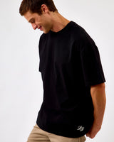 Black-Ivory-Danton-Monogram-T-Shirt