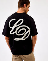Black Ivory Danton Monogram T-Shirt