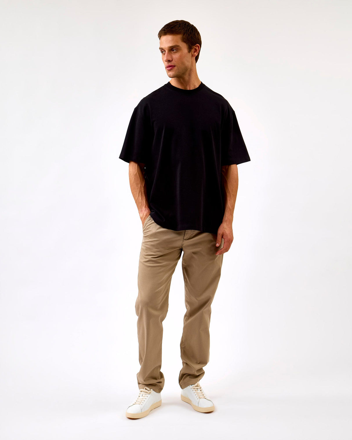 Black Ivory Danton Monogram T-Shirt