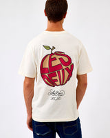 Light Ivory Danton Graphic Print T-Shirt