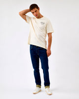 Light Ivory Danton Graphic Print T-Shirt