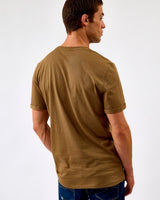Teak Brown Norregaard Contrast T-Shirt