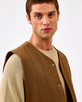 Teak Brown Sebastian Tech Vest