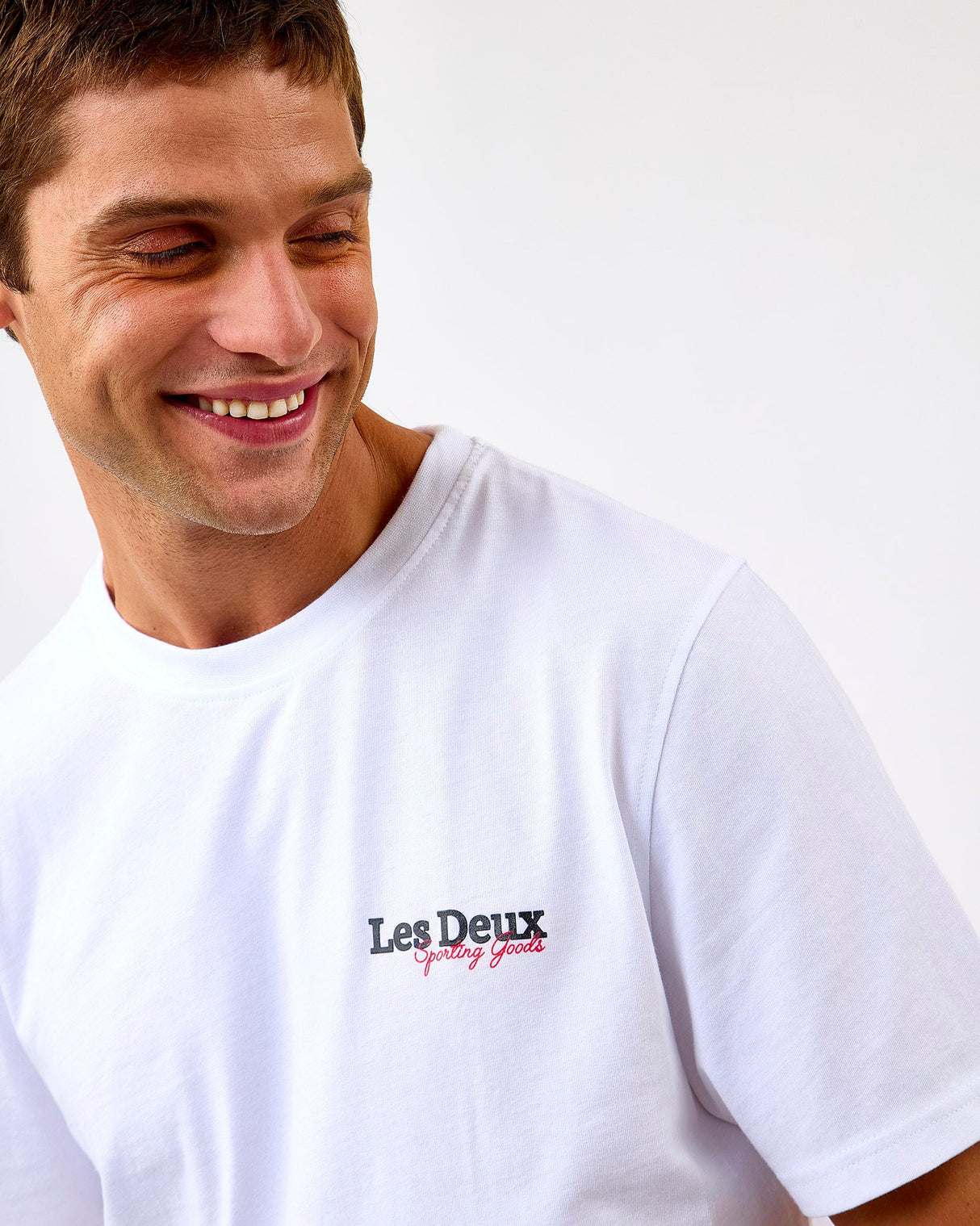White Organic Cotton Racing T-Shirt
