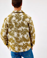 Plant Green Layton Cattle Jacquard Overshirt