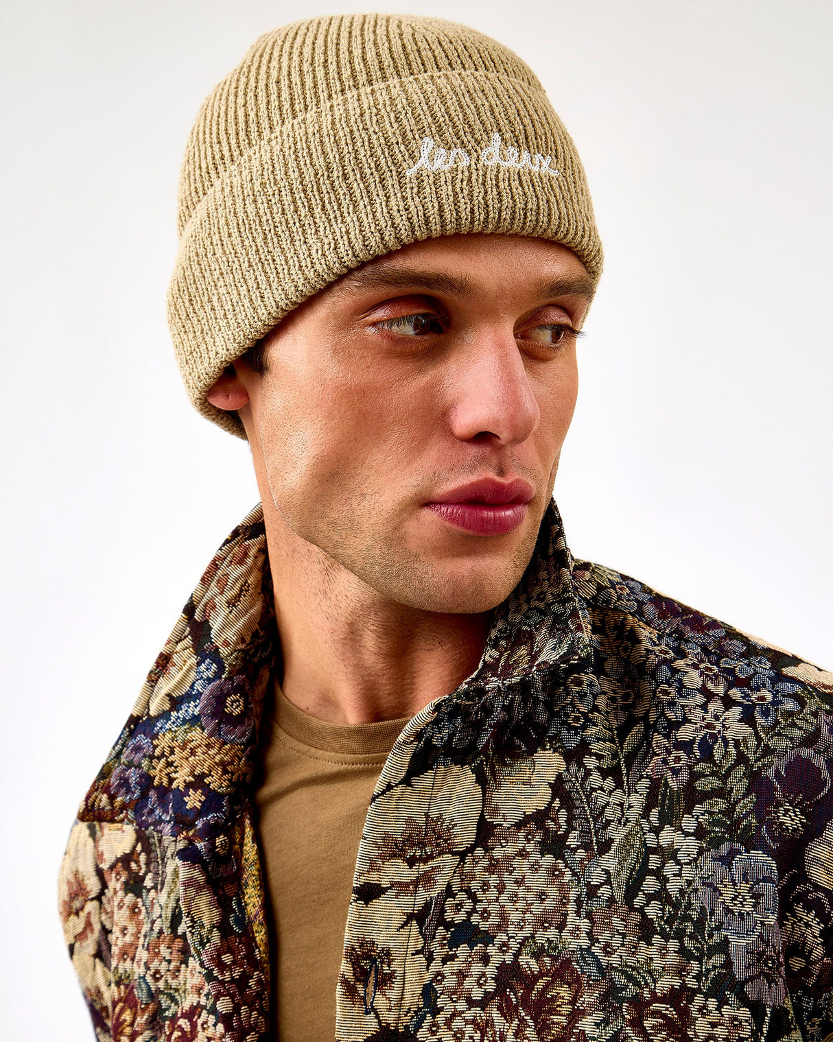 Dark-Sand-Brad-Rib-Beanie-Hat