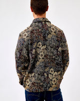Black Hugh Jacquard Overshirt