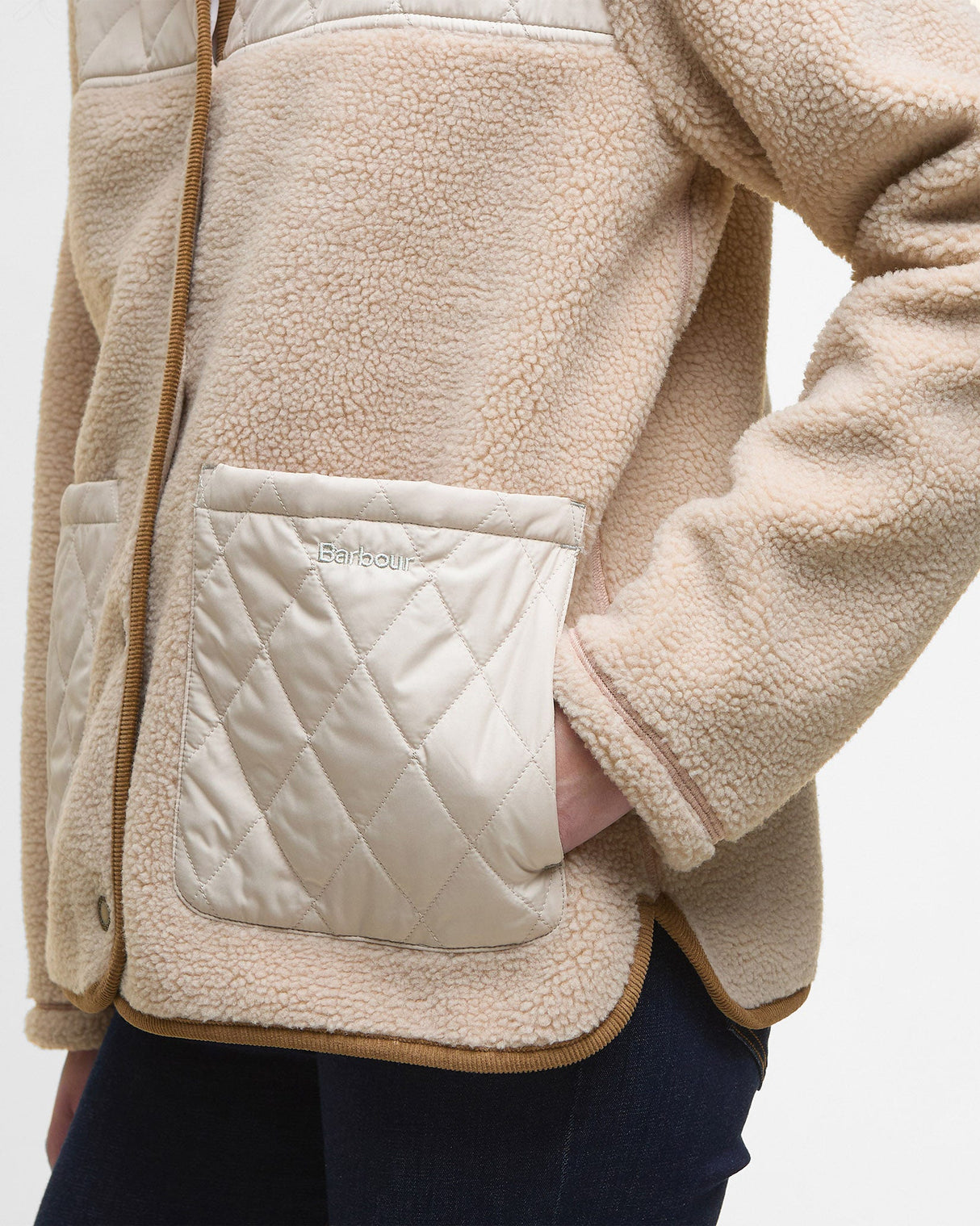 Natural & Blanc Laurel Fleece Jacket