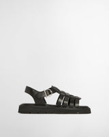 Black Otterburn Fisherman Sandal
