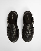 Black Otterburn Fisherman Sandal