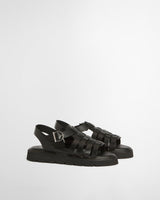 Black Otterburn Fisherman Sandal
