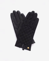 Black Scarlet Quilted Gloves