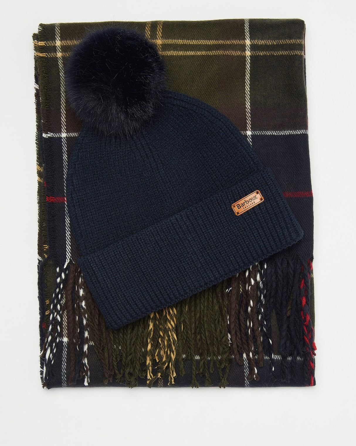 Classic-Tartan-Navy-Dover-Hat-Scarf-Gift-Set