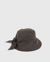 Olive-Tartan-Brambling-Waxed-Cotton-Hat