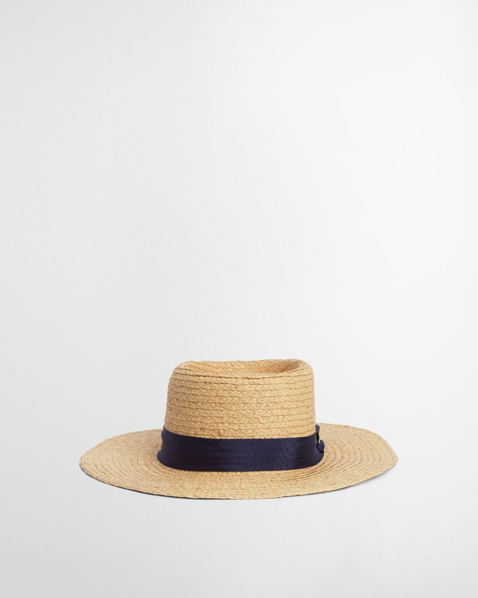 Natural Straw Lily Summer Hat
