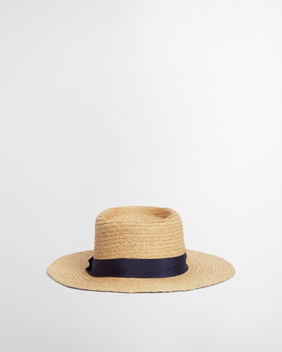 Natural Straw Lily Summer Hat