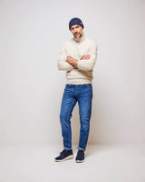 Light-Sand-Karl-Roll-Neck-Knit-Jumper