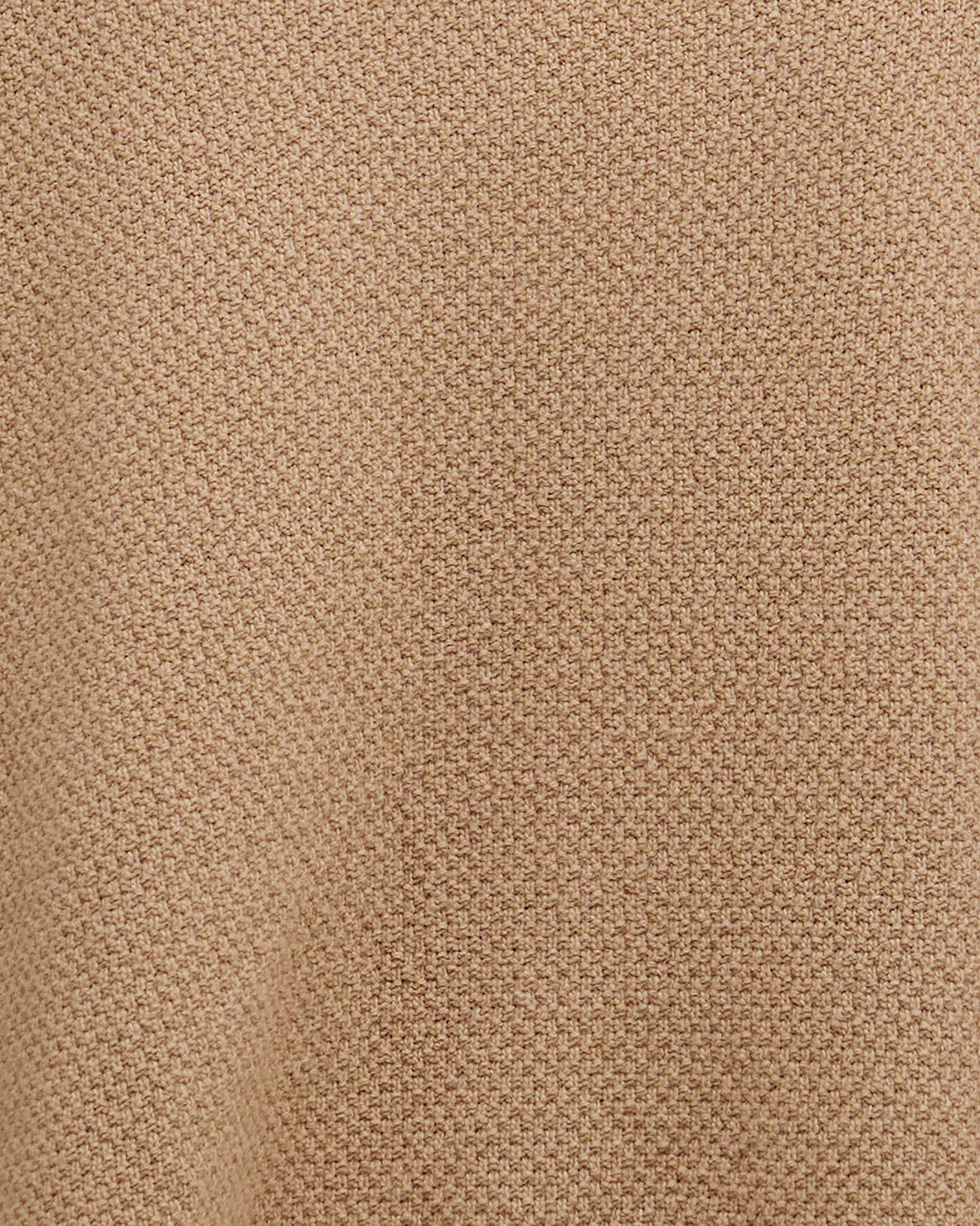 Pale Camel Burne Knitted Cape