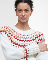 Cloud Fair Isle Detail Tidal Knit Jumper