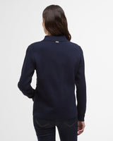 Navy Hollies Knitted Cardigan