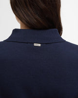 Navy Hollies Knitted Cardigan