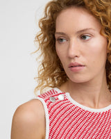 Poppy Red Amanda Knit Vest