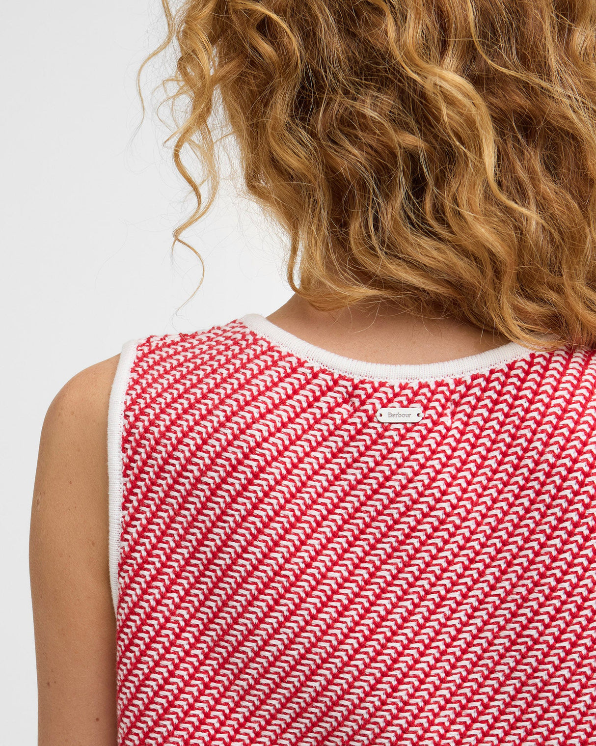 Poppy Red Amanda Knit Vest
