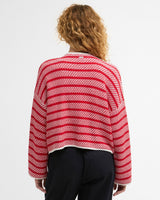 Poppy-Red-Polly-Striped-Knit-Jumper