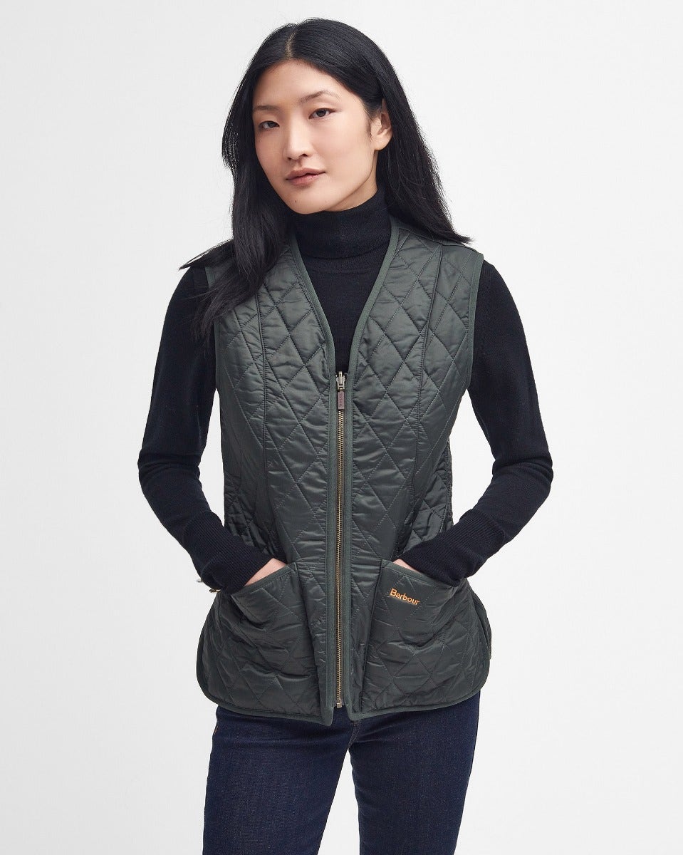 Dark Olive Betty Fleece Quilt Liner