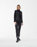 Black Markenfield Quilted Zip-In Vest Liner