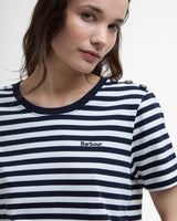 Navy & White Stripe Ferryside T-Shirt