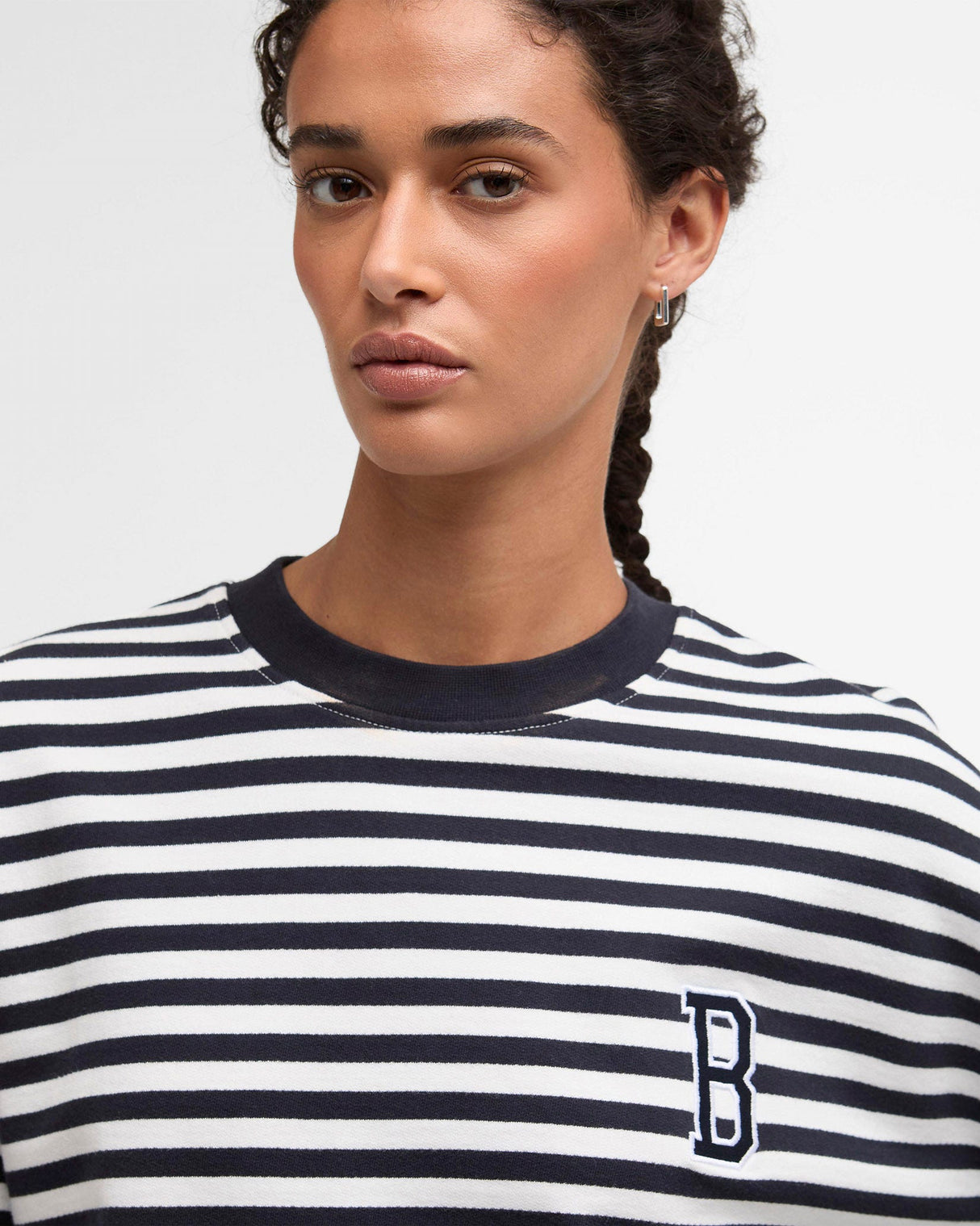 Dark Navy Striped Gabby Sweatshirt