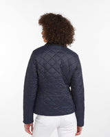 Navy & Pale Pink Deveron Quilt Jacket