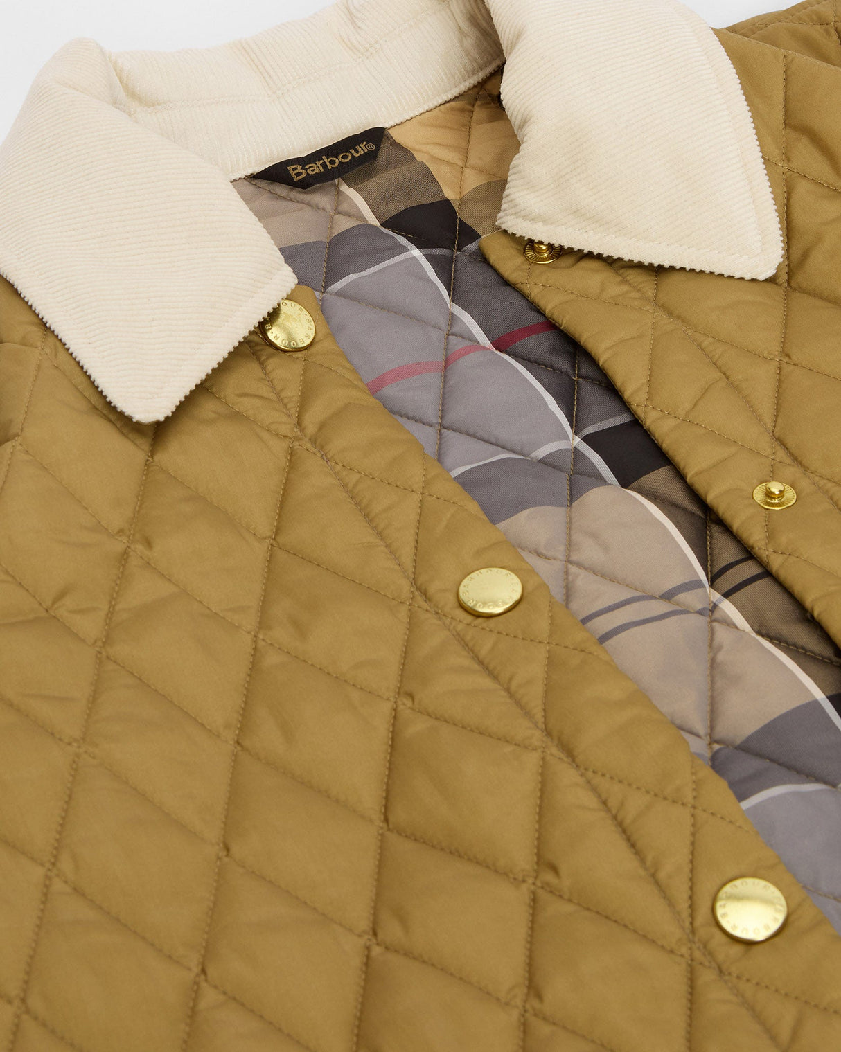 Sand Liddesdale Quilted Coat