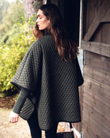 Olive Oakham Quilted Cape