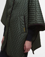 Olive Oakham Quilted Cape
