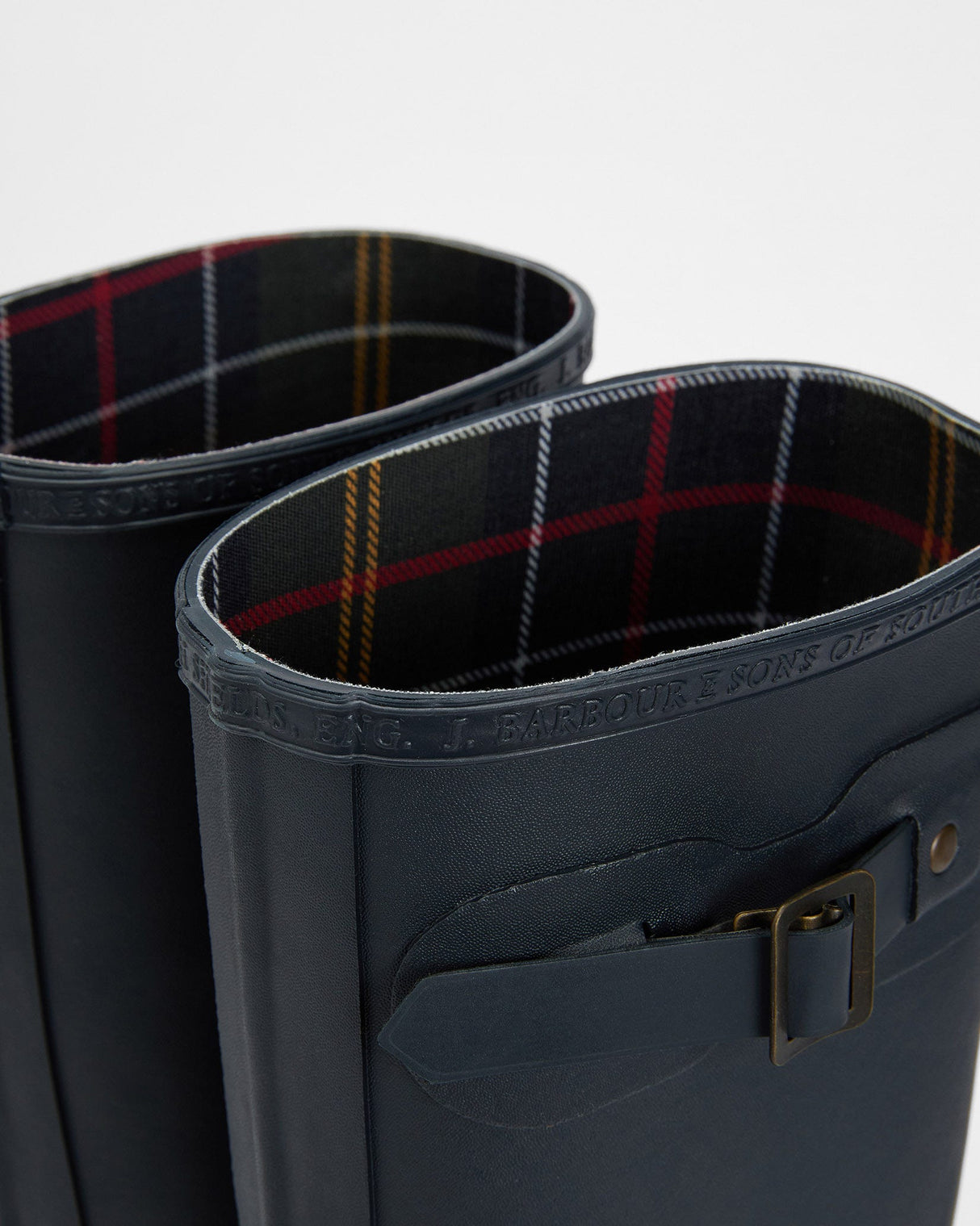 Navy Bede Tall Welly Boots