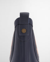 Navy & Hessian Wilton Chelsea Welly Boots