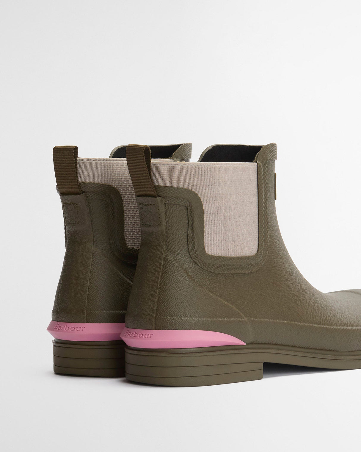 Olive Green Abbeyfield Welly Boots