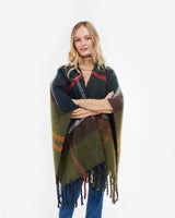 Classic Isla Tartan Tassle Cape