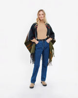 Classic Isla Tartan Tassle Cape