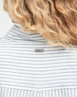 Chambray Stripe Marine Relaxed Fit Shirt